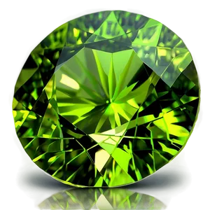 Brilliant Cut Peridot PNG Igy87 PNG