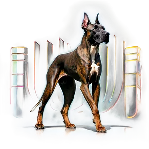 Brindle Great Dane Png 06212024 PNG image