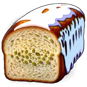 Brioche Bread Slice Png 94 PNG image