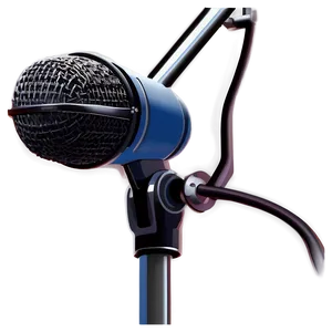 Broadcast Grade Podcast Mic Png 06202024 PNG image