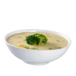Broccoli Cheddar Soup PNG Alq87