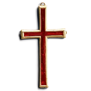 Broken Catholic Cross Part PNG Vcb