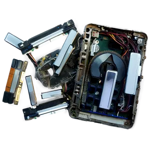 Broken Electronics Trash Png Clt81 PNG image