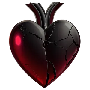 Broken Heart Emoji D PNG image