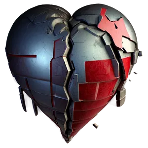 Broken Heart Emoji Design PNG Gky24 PNG