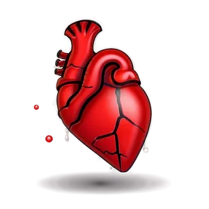 Broken Heart Emoji Png Vsy12 PNG image