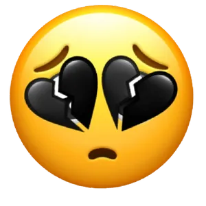 Broken Heart Emoji PNG image