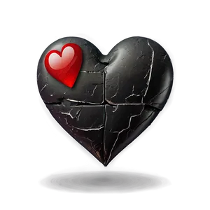 Broken Heart Expression Emoji PNG 06122024