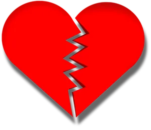 Broken Heart Graphic