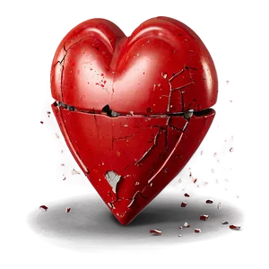 Broken Heart Graphic PNG A