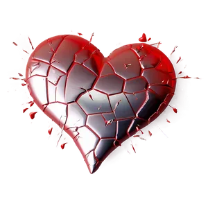 Broken Love Heart Png 05032024 PNG image