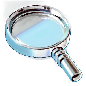 Broken Magnifying Glass Png Xux PNG image