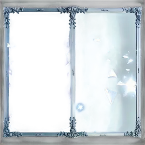 Broken Mirror Aesthetic Png 06132024 PNG image