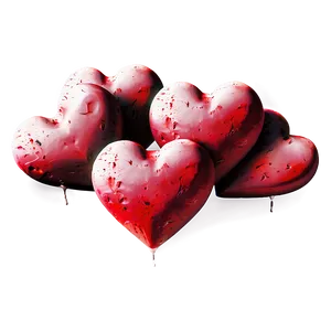 Broken Red Hearts Image Png Dsx PNG image