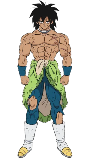 Broly In Battle Png Wpm | PNGpix.com