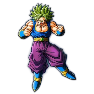 Broly Rage Mode Png 05062024 PNG image