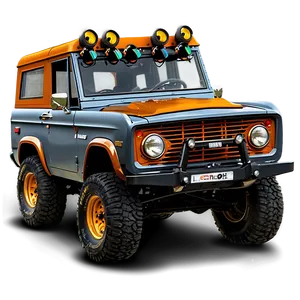 Bronco Off-road Adventure Png 1 PNG image