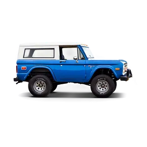 Bronco On Road PNG 06252024