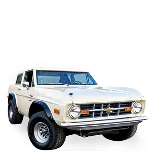 Bronco On Road PNG 06252024
