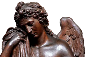 Bronze Angel Sculpture Artwork