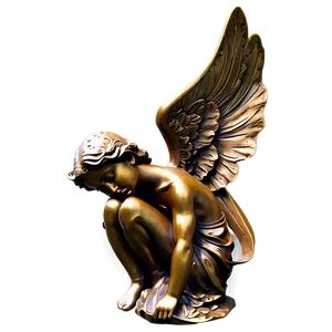 Bronze Angel Sculpture Png 06202024 PNG image