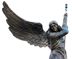 Bronze Angel Statue Sculpture