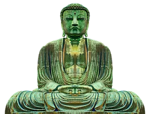 Bronze Buddha Statue PNG image