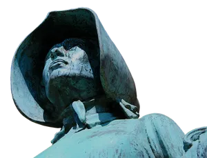 Bronze Sculpture Gaze Upward