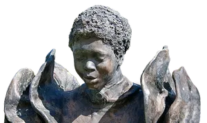 Bronze Statueof Boywith Birds