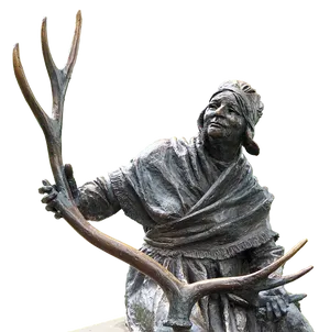 Bronze Statueof Historical Figure