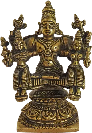 Bronze Venkateswara Statue PNG image