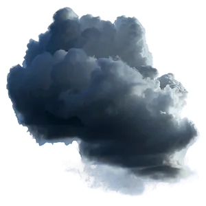 Brooding Black Clouds Png 06252024 PNG image