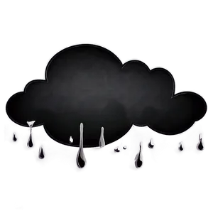 Brooding Black Clouds PNG 77