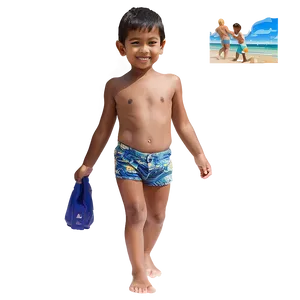 Brother At Beach PNG 06252024
