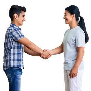 Brother Handshake Png 06252024 PNG image