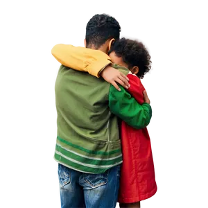 Brother Hugging PNG Lcg60