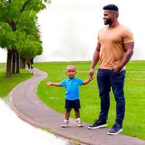 Brother In Park PNG 06252024