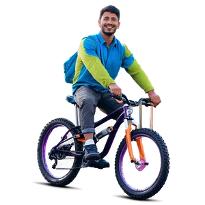 Brother On Bike PNG 06252024
