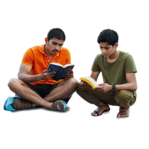 Brother Reading PNG 45
