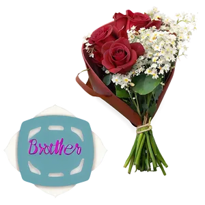 Brother With Flowers PNG Eqi73 PNG