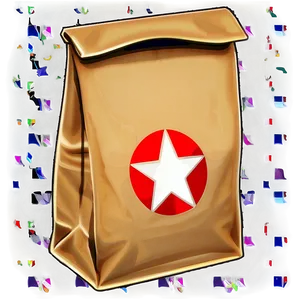 Brown Bag A PNG image