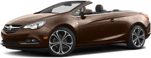 Brown Buick Convertible Car PNG image