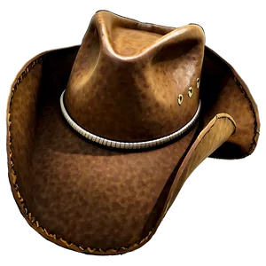 Brown Cowgirl Hat Png 06132024 PNG image