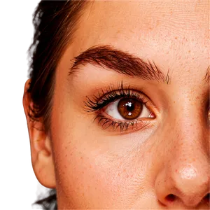 Brown Eyelash Extensions PNG 06282024 PNG