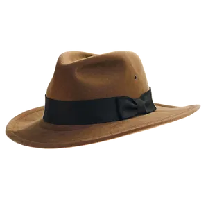Brown Fedora Hat PNG Tqb