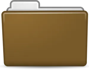 Brown Folder Icon