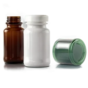 Brown Glass Pill Bottle PNG 20 PNG