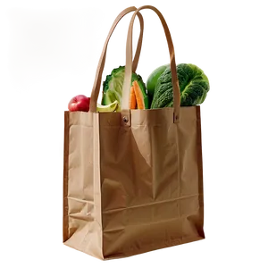 Brown Grocery Bag PNG 12 PNG