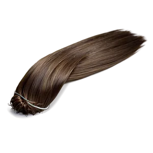 Brown Hair Strand Png 06262024 PNG image