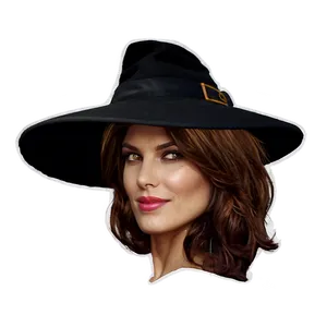 Brown Hair Witch Hat Png Mal PNG image